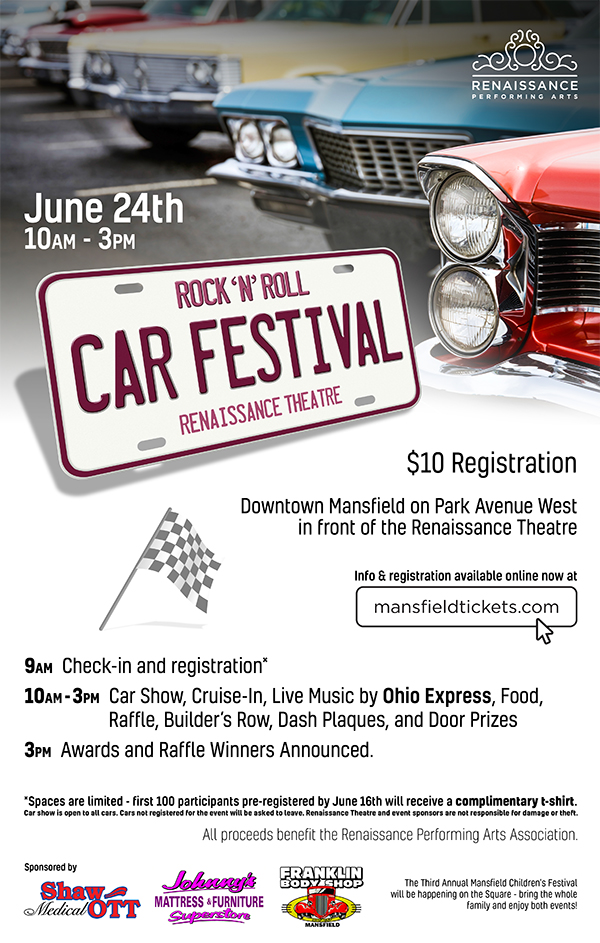 Renaissance Rock N Roll Car Festival Destination Mansfield